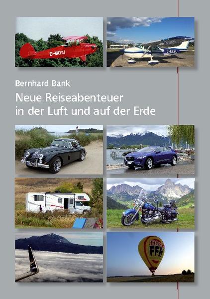 Das Reisen ist beliebt. Doch die meisten Reisenden wollen vor allem eines: ankommen. Anders der Autor, er hat schon früh das Unterwegssein für sich als das wahre Abenteuer entdeckt. Und wenn ihn die Wege dann nicht nur über Land, sondern auch noch durch die Lüfte führen, ist es selbstverständlich, dass er selbst das Lenkrad oder die Steuerhörner in der Hand hält. In diesem zweiten Reisebuch führen seine Reiserouten unter anderem mit seiner Cessna über die winterlichen Alpen, mit dem Jaguar XK 150 Oldtimer und auch dem Kiebitz-Doppeldecker nach England, mit dem Wohnmobil durch die Berge Kanadas oder dem Jaguar I-Pace an die Côte d'Azur. Weitere Fahrzeuge sind eine Harley-Davidson Heritage, ein Mountainbike und ein Heißluftballon. Bei der Bewältigung dieser nicht unerheblichen Strecken meistert der Autor so manche Widrigkeiten und begegnet netten und hilfsbereiten Menschen. Begeistert von Technik und Natur, findet er auf seinen Reisen Entspannung und Lebensfreude.