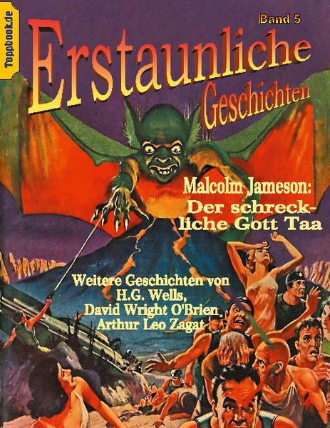 Die Titel-Geschichte "Der Schreckliche Gott Taa" stammt vom amerikanischen Schriftsteller Malcolm Jameson. "Die großen Bleichgesichter der Erde brachten den Schrecken zum friedlichen Planeten Arania - sie versklavten seine Bewohner und beraubten ihn seiner Schönheit. Aber das Sklavenvolk, so geduldig es auch war, hatte eine große Macht auf seiner Seite - die Macht von Taa dem Schrecklichen, der eine Welt zerstören konnte!" Insgesamt vier erstaunliche Geschichten von den großen Pionieren der modernen Fantasy, Mystery und Science-Fiction-Literatur in neuer Übersetzung, die es wert sind zu lesen.