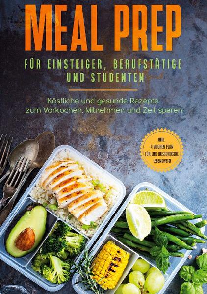 Wenn Sie morgens einfach nur in den Kühlschrank greifen brauchen und Ihr Mittagessen für Montag, Dienstag, Mittwoch, Donnerstag und Freitag bereitgestellt haben, dann ist das der ultimative Stresskiller. In diesem Buch lernen Sie die Vorzüge, die Besonderheiten und vor allem Rezepte rund um das Thema Meal-Prepping kennen. Sie erfahren, wie Sie Ihre Gerichte haltbar machen, Ihre Ernährung umstellen können und welche Vorzüge das Meal-Prepping für Sie bereithält. In einem Vier-Wochen-Plan werden Ihnen Rezepte aus diesem Buch vorgestellt. Schnuppern Sie rein in die Welt des Meal-Preppings. Das erwartet Sie: -Was ist Meal Prep überhaupt? -Tipps & Tricks für das perfekte Meal Prepping -Rezepte für Anfänger -Rezepte für Fortgeschrittene -Snacks & Desserts -Meal-Prep: 4 Wochen Plan -und vieles mehr ...