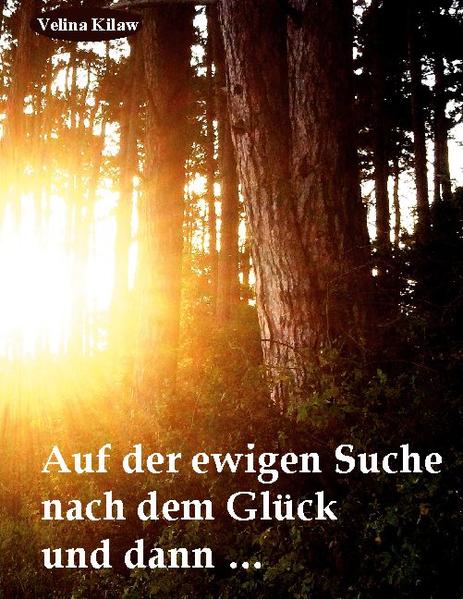 Velina Kilaw: Auf der ewigen Suche nach dem Glück und dann... Eine Zeitreise ins "Ich": Erinnernd schwebend an glückliche, unbeschwerte Kindheitserlebnisse. Glücksstrahlend streifend durch leuchtende, blühende Blumenwiesen. Getrieben von stetiger Abenteuerlust in einer scheinbar stillstehenden wunderschönen Zeit. Doch dahinter ganz plötzlich ein dunkles verlassenes Niemandsland. Verstoßen in eine düstere Schattenwelt. Eine Zeit, in der Schauergeschichten wahr wurden. Wie gefangen im bösen Hexenwald. Irgendwann, erhob eine gute Fee ihren Zauberstab. Alles schien wieder märchenhaft und schön zu sein. Denn zwei Glückssterne gingen auf. Das Glück schien von nun an unvergänglich. Jedoch dann nahm das Schicksal das Zepter in die Hand. Die Welt verdunkelte sich. Sonne und Träume erloschen. Aber Liebe, Glaube und Hoffnung können Kraft geben, aus einem tiefen dunklen Loch zu entfliehen. Das Gute und das Böse, Lachen und Weinen, Glück und Pech, Hoffnung und Angst, Freude und Trauer, Frohsinn und Schmerz im Dschungel des Lebens. Leben - es zieht seine Bahnen wie das Wetter. Hoch und Tief lösen sich ab. Dies können wir nicht beeinflussen. Aber unser Herz und Verstand, unsere Gefühle helfen uns den richtigen Pfad auf den Lebensbahnen zu wählen.