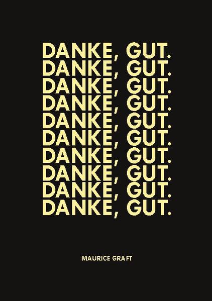 «Wie geht es dir?» Eine gewohnte Floskel, ein leere Worthülse, die mich trifft. Mitten ins Schwarze. Schulterzucken. Das geht dich gar nichts an. Und trotzdem schenke ich dir kein Schweigen, sondern sage sanft bis standhaft, ohne viel zu denken, das einzig erdenklich Richtige: «Danke, gut.» «Danke, gut.» legt das Unbekannte frei, welches hinter dieser allseits bekannten Inhaltsleere steckt. Das Buch gibt einen Fingerzeig auf Innenwelten, die so noch nie gesehen wurden, die meist verborgen bleiben im Desinteresse des Gegenübers. Es gibt Einblicke in Gefühlswelten und innere Ansichten und portraitiert die Geschichten zehn grundlegend unterschiedlicher Charaktere. «Danke, gut.» stellt keine Fragen, aber beantwortet all das, was üblicherweise keinen Raum findet, weil es oft eng wird im Leben zwischen Selbstoptimierung und dem heiligen Schein, der gewahrt werden muss. Weil es oft eng wird, eingepfercht zwischen Tabuisierung, Normativität und den ermüdenden Versuchen der Selbstzensur. Das Buch charakterisiert persönliche Grabenkämpfe, innere Zwists und Zerwürfnisse mit dem ureigenen Selbst. Dabei schenkt es abstrakten Attributen eine fleischliche Hülle und macht sie somit nicht nur greifbar, schonungslos und ein bisschen hässlich, sondern bei genauerer Betrachtung vor allem wunderschön, einzigartig, nahbar und unendlich wahr.