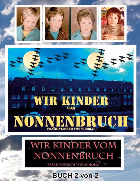 Versuche hier einiges aus meiner Kindheit von 1955 bis zu meiner Abreise nach Kanada 1967 zusammenzuschreiben. Einiges ist noch im dahinrauschen des Lebens aus der Erinnerung präsent geblieben. Sehr vieles ist inzwischen verloschen im kochenden blubbernden der Reisereien Umerziehungen ausrasenden Möglichkeiten oder abgewetzten Möglichkeiten, irgendwie dort, mal da und hier, so wie ein Kind das immer im jetzt lebt träumt spielt und verlegt wird in eine Schublade aus Gewohnheiten oder Glaubens Konglomeraten die dazu führen ein Leben gelebt zu haben. Kindlich frei lebendig bedrohlich eingezäunt von Erwachsenen Mauern oder den Restbeständen von Granatsplittern in den Körpern der Erwachsenen in meiner Umgebung damals ab 1955 im Nonnenbruch.