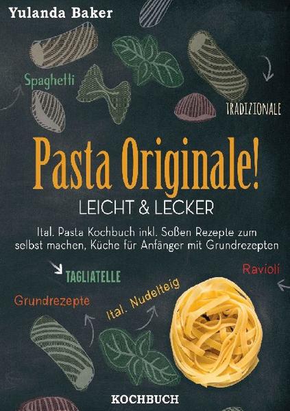 Ob in China, Indien oder Deutschland, die Nudel ist und bleibt eine beliebte Speise. Mit diesem Buch möchte ich Dir nun aufzeigen, welche Nudelsorten es gibt, wie man diese herstellt und optimiert und welche leckeren Nudelgerichte mit selbstgemachten Nudeln gezaubert werden können. Außerdem stelle ich Dir ein paar internationale Nudelgerichte vor, die etwas neuen Schwung in Deine Küche bringen werden. Ob gefüllt, pur oder mit einer leckeren Soße, Nudeln werden demnächst garantiert auch Deinen Alltag bestimmen. Ich wünsche Dir nun viel Spaß beim Ausprobieren und beim Experimentieren. Viel Freude mit dem Buch und vor allem den Rezepten. Guten Appetit & bleib gesund. Deine Yulanda Baker, leidenschaftliche Köchin