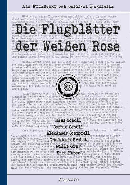 Die Flugblätter der Weißen Rose | Bundesamt für magische Wesen