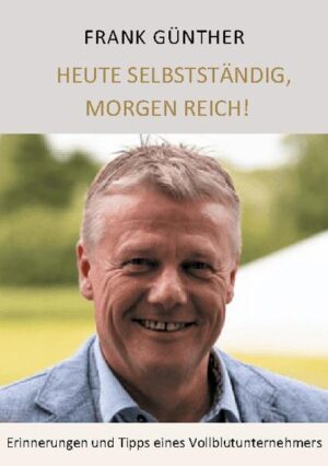 Als Frank Günther 1994 seine Firma Elektrotechnik Frank Günther gründete, war er plötzlich alles in einer Person: Geschäftsführer, Einkäufer, Verkäufer, Monteur, Marketingleiter und Sekretärin. "Viel Erfolg mit deiner Selbstständigkeit", klopfte sein Bruder ihm noch auf die Schulter, und Günthers Selbstständigkeit nahm Fahrt auf. Mit Beginn des Jahres 2020 übergab der Unternehmer seine Firma mit mehr als hundert Beschäftigten an seinen ersten Gesellen und seinen ersten Azubi und machte sich als Unternehmensberater ein zweites Mal selbstständig.