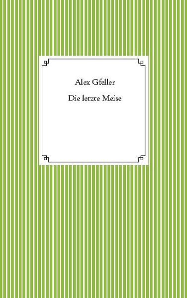 Ständig wendet sich die Meise im Gehen unwirsch um, hält manchmal kurz und ungehalten inne und blickt verärgert zurück. Man sieht ihr die tiefe Beunruhigung und Besorgnis deutlich an, denn die Würmer folgen ihr betont gemächlich und demonstrativ gelassen. Sie halten dabei immer fein säuberlich diese obligaten zehn Meter Abstand zu ihr ein, in einem betont lockeren Gewürmknäuel halb auf dem Gehsteig, halb auf der Straße dahinschlurfend, also vermeintlich acht- und sorglos und für Außenstehende wie absichtslos und vor allem scheinbar inoffensiv. In Wahrheit aber handelt es sich hierbei um einen sehr bedrohlichen Pulk, um ein überaus angriffiges Rudel, um eine besonders für Unbeteiligte und Unbedachte ausnehmend feindselige Horde. Alex Gfeller, Schriftsteller und Landschaftsmaler, geboren 1947 in Bern, lebt in Biel