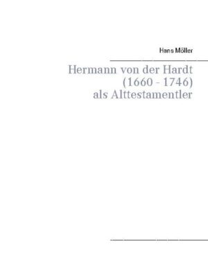 Eine Monographie über Leben und Werk des Orientalisten und Alttestamentlers Hermann von der Hardt (1660-1746). Hardt ist eine beeindruckende, facettenreiche und vielschichtige Person. Ein am Übergang zur Aufklärung stehender, im Spannungsfeld von Pietismus und Rationalismus wirkender Mann, der wesentliche Impulse für spätere Entwicklungen in der alttestamentlichen Forschung gesetzt hat. Ein Mann mit umfassender Bildung, scharfem und kritischem Verstand, hochgelehrt, belesen, exzellenter Kenner der alten Sprachen, Meister der Rede und Disputation. Ein Mann, der seine Freiheiten und Grenzen in seinem Forschungsgebiet austestete, mehrfach auch überschritt und sich dabei öfter eine "blutige Nase" holte. An dem sich die Geister schieden: von stürmischer Zustimmung und glühender Verehrung bis hin zu vernichtender Kritik und harscher Ablehnung.