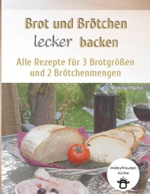 Typische Land- und Bauernbrote, Körnerbrote, deftige und herzhaft gefüllte Brote, Brote mit feinen Kräutern und Gewürzen, rustikale Roggenbrote, Toastbrote, Brote mit Vollkorn und leckere Brötchenrezepte wie Kaiserbrötchen, leckeres Ciabatta, Hefezöpfchen oder Hamburger Brötchen. Leckere Rezepte, um daraus Brot oder Brötchen herzustellen, die alle sowohl mit als auch ohne Vorteige gebacken werden können. In einer übersichtlichen tabellarischen Darstellung können die Zutatenmengen für die Brotgrößen von ca. 500 g, 750 g oder 1000 g einfach entnommen werden. Jedes Rezept bietet auch die Möglichkeit, Brötchen in zwei Brötchenmengen zu backen. Für alle Rezepte werden alternative Mehltypen, z. B. Dinkelmehl als Ersatztype vorgeschlagen, ebenso österreichische und schweizerische Mehltypen genannt. Das Buch enthält einen 36-seitigen Brotbackkurs inklusive Anleitung zur Herstellung eines Anstellgutes für Sauerteige. Zahlreiche Fotoabbildungen und Schritt - für - Schritt - Anleitungen helfen beim Formen von Brot- und Brötchenteigen. Das Buch eignet sich sowohl für Anfänger als auch für erfahrene Hobbybäcker*innen und ist auch in folgenden Formaten verfügbar: Taschenbuch ISBN: 978-3-756276011 und als E-Book ISBN: 978-3-756281732