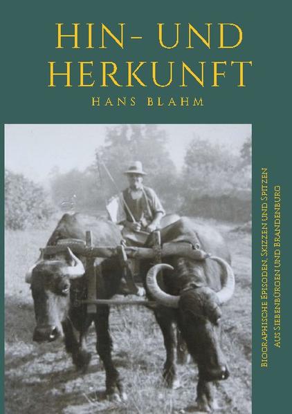 HIN- UND HERKUNFT BIOGRAPHISCHE EPISODEN, SKIZZEN UND SPITZEN AUS SIEBENBÜRGEN UND BRANDENBURGLebenslang auf der Suche nach Gemeinschaft, stellt Hans Blahm resümierend fest, dass sich sein Völkchen, die Siebenbürger Sachsen, nach 800 Jahren nachhause kommend, zusehends aufgelöst haben. Die Weltgeschichte hatte anderes vor. Auch mit der DDR. Auf Ewigkeit passé? Was bleibt? In Hin- und Herkunft verwebt der Autor gekonnt eigene, immer mit einer Prise Selbstironie gewürzte, biographische Eckfeiler mit realen, bisweilen tragikomischen Alltagskrümeln seines Lebens vor und nach der Wende bis hin zu philosophischen Betrachtungen zu Corona.