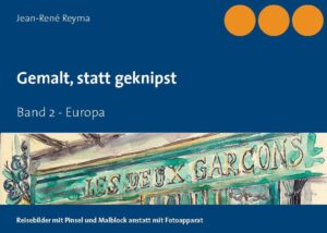 Frankreich ohne Eiffelturm? Griechenland ohne Akropolis? Italien ohne Kolosseum? Die berühmten Sehenswürdigkeiten kennt fast jeder. Dennoch hat jedes Land malerische Ort und Winkel, die Maler inspirieren und herausfordern. So erging es auch dem Autor mit den Motiven dieses Bildbandes. Folgen Sie seiner Reise mit Ihren Augen und Ihrer Fantasie. Nach seiner achtjährigen Malausbildung fasste Jean René Reyma den Entschluß, auf Reisen den Fotoapparat gegen Pinsel und Malblock zu tauschen. Seine Erkenntis: 'Beim Malen bewegt man sich in einer anderen Galaxie.'