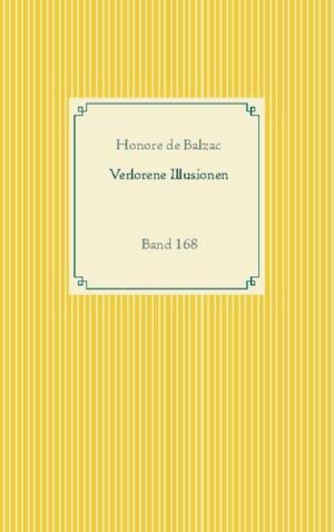 Der dreiteilige Gesellschaftsroman Verlorene Illusionen erschien zwischen 1837 und 1843 als eines der Hauptwerke von Balzacs Rgmanzyklus - Die menschliche Komödie. Der Roman erzählt von Menschen im Literaturbetrieb, von Künstlern und Verlegern, von der feinen Gesellschaft und von Künstlerkreisen, von Korruption, Intrigen und Egoismus