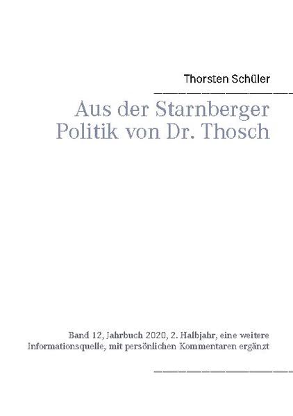 Aus der Starnberger Politik von Dr. Thosch | Bundesamt für magische Wesen