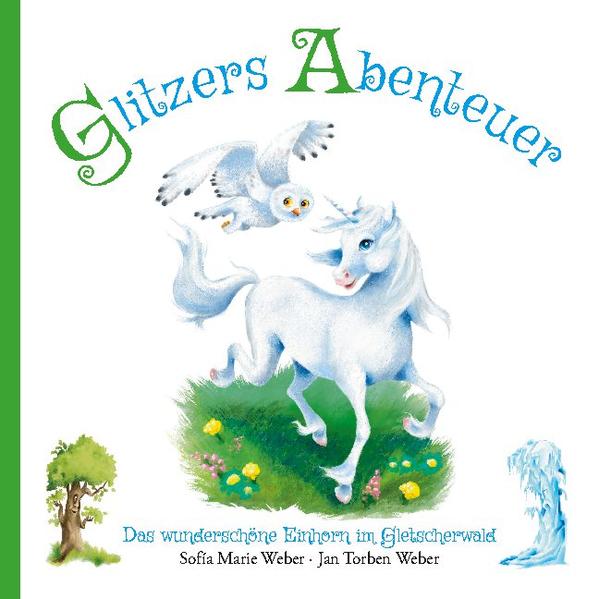 Willkommen in der zauberhaften Welt von Glitzer! Hallo, ich bin das Einhorn Glitzer. Ich lebe mit meiner Familie im wunderschönen Glitzerwald. Meine beste Freundin ist die Schneeeule Sternschnuppe. Wir sind jeden Tag zusammen und erleben viele aufregende Abenteuer miteinander. Begleite mich auf meiner Reise und lerne dabei, wie wichtig ein starker Zusammenhalt in der Familie und echte Freunde sind, um auch die schwierigsten Herausforderungen im Leben zu meistern. Eine herzergreifende Geschichte, die Kindern ganz wunderbar zeigt, dass sie auch scheibar Unmögliches erreichen können, wenn sie nur fest daran glauben und ihre unterschiedlichen Stärken auf ein gemeinsames Ziel ausrichten.