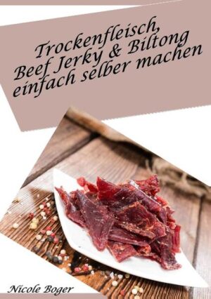 Trockenfleisch, auch bekannt als Dörrfleisch, Beef Jerky und Biltong ist Fleisch, welches durch den Entzug von Wasser haltbar gemacht wird. Es gibt unterschiedliche Zubereitungsmethoden und Gewürzmischungen, um sein Trockenfleisch geschmacklich anzupassen. In diesem Buch finden Sie über 100 leckere Rezepte, um Ihr eigenes Trockenfleisch, Beef Jerky oder Biltong herzustellen. Egal ob traditionell oder ausgefallen