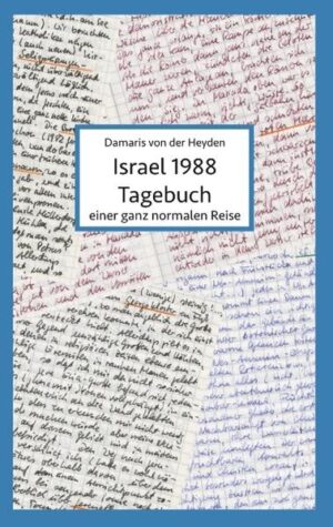 Frühjahr 1988. Pfingstferien. Urlaub? Die Eltern verordnen ihren drei Kindern eine Portion Bildung. Darreichungsform: eine vierzehntägige Pauschalreise ins Heilige Land. Die Tochter führt Tagebuch. Sie beschreibt Orte und Sehenswürdigkeiten, schildert ihre Eindrücke und hält ihre Gedanken über Land und Leute fest. Es entsteht eine originelle Mischung aus Notizen über Sehenswürdigkeiten und den Ansichten einer Achtzehnjährigen. Heute gewährt die Lektüre dieses persönlichen Textes einen interessanten und unterhaltsamen Blick auf eine ganz normale Israel-Reise vor 30 Jahren.