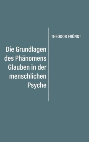 Glauben und Religion. In unserer Gesellschaft werden beide vielfach kontrovers diskutiert. Aber welche Bedeutung haben sie für die Menschen und ihr Zusammenleben ? Glauben lässt sich darstellen als individuelle, psychische Funktion, die ihren Ursprung in komplizierten, netzartigen Aktivitäten des Gehirns hat. Und von hier aus ist Glauben im Zusammenhang mit Assoziationen, Wahrnehmung, Meditation, Offenbarung und Religiosität als wesentliche Grundlage aller Religionen zu sehen. Auch das Verhältnis von Wissen, Wahrheit und Wirklichkeit erscheint durch Glauben in besonderem Licht. Mit diesen Gedanken wird das Wesen der Religionen, deren geschichtliche Entwicklung, ihre Faszination für die Menschen und, wie sehr sie in Gegenwart und Zukunft unverzichtbar im menschlichen Zusammenleben sind, vielleicht verständlicher, als viele Menschen immer wieder meinen.