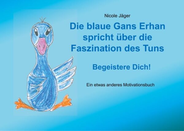 Der vierte Band der Reihe "Die blaue Gans Erhan" befasst sich mit grundsätzlichen Fragen des menscchlichen Handelns, frei nach dem Motto "Schön reden ist einfacher als zu handeln" oder "Freunde findet man im Tun, denn hier zeigt sich, ob aus Worten Taten werden". Sieben Schlüsselbegriffe geben Orientierung für ein bewusstes Handeln, um sich selbst treu zu bleiben. Es wird gezeigt, was das Handeln fördert, beflügelt oder hemmt. Dieser kleine Ratgeber liefert kluge Gedanken für Jung und Alt mit anschaulichen Beispielen und frechen Illustrationen.