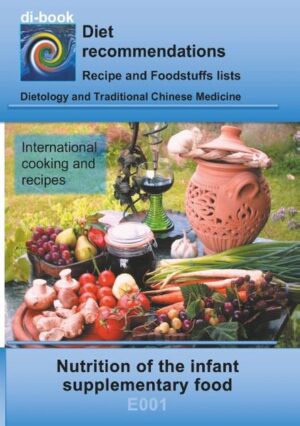 Di-book - nutritional counseling after syndromes - Diet recommendations, recipes and food supplements for supporting the school medicine therapy. The recipes help you to cook tasty dishes. All recipes with cooking instructions, calorie indications and description of the effect. The foods are shown in categories recommended, yes, little and no and help you to orientate if your own recipes should be cooked.