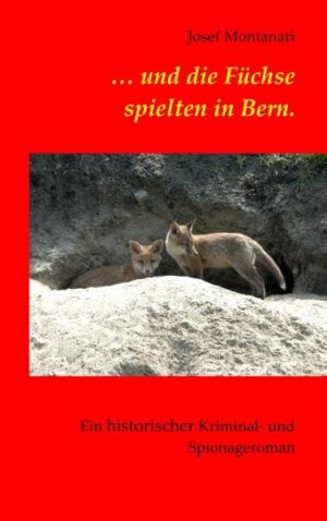 ... und die Füchse spielten in Bern. Ein historischer Kriminal- und Spionageroman | Josef Montanari