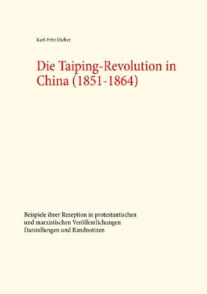 Die Taiping-Revolution in China (1851-1864) | Bundesamt für magische Wesen