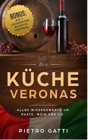 La dolce Vita: "Die Küche Veronas" Das Kochbuch für die Lebensart aus Verona Wer kennt nicht den Begriff "la dolce vita" und denkt sofort an die großen italienischen Städte wie Verona mit seinen kulinarischen Spezialitäten, dem Klima und der tollen Landschaft. Mit dem Wissen rum um Pasta, Wein und alles was die Lebensfreude aus Verona ausmacht, werden Sie in jeder Gesellschaft zum Mittelpunkt. Nicht nur dann, wenn es um gutes Essen und die Lebensart aus Verona geht. Erfahren Sie alles über die vielen Pastasorten und deren Unterschiede und Spezialitäten. Lassen Sie sich nichts mehr vormachen wenn es rund um den Weinbaun in und Weine aus Verona geht. Neben unverzichtbaren Fun Facts, Beispielen, Geschichten und vielen nützlichen Tipps für den Restaurantbesuch gibt es als Bonus die 7 wirklich beliebtesten und besten Rezepte für die Gerichte, mit denen Sie in jedem Italien-Koch-Wettbewerb ganz vorne landen würden. Wie wäre es mal einfach die Bewunderung Ihrer Gäste geniessen zu können. Viel Spass beim Lesen und Nachkochen.