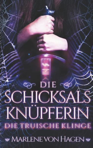 Eine gereifte Kriegerin. Ein sanftmütiger Jüngling. Ein Mädchen, das Auren sieht. Die Schicksalsknüpferin führt die einst miteinander verbundenen Fäden erneut zueinander, denn die Blinde Sehende hat mit dem Herrn der Anderswelt einen Pakt geschlossen. Als König der Dämonen will er mit ihrer Hilfe in das Diesseits geboren werden und herrschen. Dazu hat er zwei Menschen auserwählt, die seit ihrer Kindheit unwissentlich mit der Anderswelt verbunden sind. Nur mit der Truischen Klinge kann die Schicksalsknüpferin seinen Plan vereiteln. Verzweifelt ruft sie die Drachenschmiedin um Hilfe, als ihr einer der Schicksalsfäden entrissen wird. Gemeinsam müssen sie sich dem Herrn der Anderswelt und seiner Dienerin, der Blinden Sehenden, stellen.