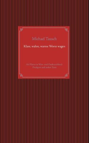 "Klare, wahre, warme Worte wagen" ist eine Sammlung von Predigten und anderen Texten, die im Alltag eines evangelischen Pfarrers in den Achtziger-, Neunziger-, Nuller- und 2010er-Jahren entstanden sind, und zwar auf beiden Seiten der ehemaligen innerdeutschen Grenze. Die "anderen Texte" sind z.B. Zeitungsandachten oder Texte, die zum Gebrauch im Religionsunterricht verfasst wurden. Im ersten Kapitel "Den alten Glauben abstauben" werden oft missverstandene Themen der christlichen Tradition in einem neuen Licht interpretiert. Im zweiten Kapitel "Wie Glauben zum Leben hilft" kommen Fragen des Alltagslebens von "Beten und Handeln" bis zu Liebe und Ehe zur Sprache. Das dritte Kapitel "Glaube und Heilung, Leid und Hoffnung" setzt sich u.a. mit biblischen Wundergeschichten auseinander und mit Glaubenszweifeln angesichts von unverstehbarem Leid. Das vierte Kapitel "Alt, aber nie veraltet" befasst sich mit den Urgeschichten des Alten Testaments, u.a. auch mit dem Thema "Schöpfung". Das fünfte Kapitel "Auch Politik gehört zum Glauben" zeigt auf, welche politischen Auswirkungen das Ernstnehmen biblischer Texte haben kann. Dem Werdegang des Autors entsprechend gibt es hier einen Schwerpunkt auf deutsch-deutschen Themenstellungen, vor allem in der Predigt zum "Tag der Deutschen Einheit" 1990. Im letzten Kapitel "Was uns tragen kann" beschließt der Autor seine Sammlung mit zwei beispelhaften Predigten zur zentralen Botschaft seines christlichen Glaubens.