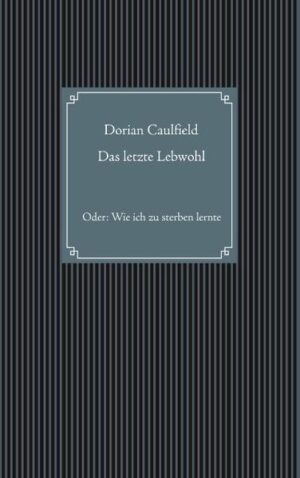 Mein Name ist ... Mein Name ist nicht wirklich von Bedeutung, ist meine Geschichte doch die deine. Ein jeder von uns lernt zu stolpern, zu fallen, zu scheitern. Dies hier ist die Erzählung, wie ich mich verlebte und damit begann, wieder aufzuerstehen. Du liest die authentischste aller Fiktionen, den magischsten aller Alltage, die ehrlichste aller Lügen, mein letztes Lebwohl. Danke, Nikki.