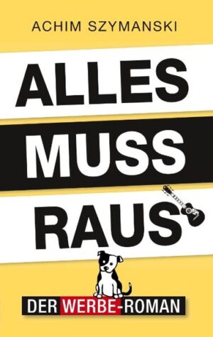 Die Werbeagentur plant einen Riesen-Film für ein großes Bier. Alles ist vorbereitet. Doch da stirbt plötzlich der Besitzer der Brauerei - und die millionenschwere Kampagne droht zu platzen. Wird Hans-Jürgen Steinmetz, der neue Werbetexter, die Agentur retten können? "Alles muss raus" zeigt seinen kometenhaften Aufstieg, endlose Meetings und berauschende Parties in Cannes, und legendäre Prominente wie Rudi aus dem Fernsehen. Und so ganz nebenbei erfährt man auch noch, was ein Jane-Russell-Terrier mit dem Christkind zu tun hat.