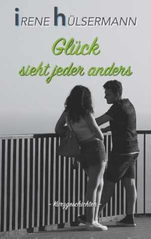 Egal ob das Glück in Ranunkeln, einer Reise, in der großen Liebe, einer Freundschaft oder einem Wiedersehen steckt: "Glück sieht jeder anders". Die Lebensgeschichten, erfunden oder tatsächlich erlebt, sollen den Leser zum Nachdenken, Schmunzeln und Träumen verführen. Da ist zum Beispiel Elly, die nicht eine Reise in ihrem Leben gemacht hat, aber trotzdem so tut als ob. Oder Edeltraud, die mit zehn Jahren nach Amerika geschickt wurde. Eva und Barr, die im betagten Alter einen Neuanfang in Bayern gemacht haben. Außerdem ist über die Teilnahme an einem Alpencross mit Sportwagen zu lesen und über den ungewöhnlichen Trip von Klara und Valentina nach Griechenland. Beim Klassentreffen kommen große Geheimnisse ans Licht und es stellt sich einmal mehr heraus, wie klein doch die Welt ist.