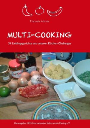 Afrikanische, persische, schwäbische, lateinamerikanische Lieblingsgerichte Sich selbst und seinen Lieben etwas Gutes kochen ist leichter als viele denken. Diese leckeren Rezepte stammen aus den Alltagsküchen unserer Erde - und sind schnell nachgekocht! Im ersten Kochbuch des IKM - Internationalen Kulturverein Mering stellt die Autorin Manuela Krämer Rezepte aus den "Cooking-Challenges" des Vereins vor. Das sind die multikulturellen Koch-Events in der Marktgemeinde Mering, zwischen München und Augsburg, bei denen jeder sein Lieblingsgericht kochen, den anderen in die Töpfe gucken und anschließend alles gemeinsam aufessen darf. Von A wie Afghanische Reistafel über M wie Maniok-Kuchen aus Brasilien bis Z wie Zigni aus Eritrea - alle Gerichte wurden von internationalen Hobby-Köchinnen und Köchen aus Mering gekocht und für gut befunden.