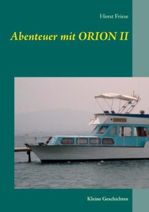 In diesem Buch schildert der Autor die verschiedensten Geschichten und auch Ereignisse, die mit oder ohne Eigenverschulden mit seiner ORION II eingetreten sind. Alles ist aber immer gut ausgegangen, man muss nur stets die Ruhe bewahren.