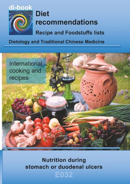 supporting the school medicine therapy. The recipes help you to cook tasty dishes. All recipes with cooking instructions, calorie indications and description of the effect. The foods are shown in categories Recommended, Yes, Less and No, and help orientate if your own recipes should be cooked.