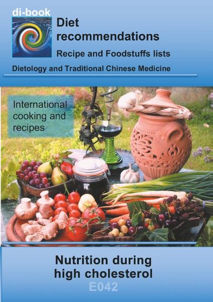 di-book - nutritional counseling after syndromes - Diet recommendations, recipes and food supplements for supporting the school medicine therapy. The recipes help you to cook tasty dishes. All recipes with cooking instructions, calorie indications and description of the effect. The foods are shown in categories Recommended, Yes, Less and No, and help orientate if your own recipes should be cooked.