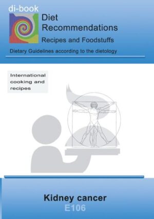 i-book - nutritional counseling after syndromes - Diet recommendations, recipes and food supplements for supporting the school medicine therapy. The recipes help you to cook tasty dishes. All recipes with cooking instructions, calorie indications and description of the effect. The foods are shown in categories Recommended, Yes, Less and No, and help orientate if your own recipes should be cooked.