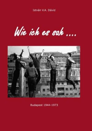 Große Politik betrifft jeden Einzelnen: In diesem Buch 'Wie ich es sah ...' beschreibt István V.A. Dávid die gewaltigen Veränderungen in Ungarn in den 50er - 70er Jahren des letzten Jahrhunderts aus ganz persönlicher Sicht. Von der stalinistischen Ära, die er als Kind erlebte, von der Niederwälzung der Revolution 1956 durch die Sowjetunion, bis hin zu den subtilen Repressalien, mit denen sich die Machthaber gegen den aufkeimenden Widerstand der jungen Generation wehrten.