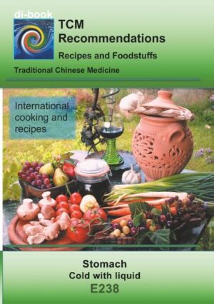 di-book - nutritional counseling after syndromes - Diet recommendations, recipes and food supplements for supporting the Traditional Chinese Medicine therapy. The recipes help you to cook tasty dishes. All recipes with cooking instructions, calorie indications and description of the effect. The foods are shown in categories Recommended, Yes, Less and No, and help orientate if your own recipes should be cooked.