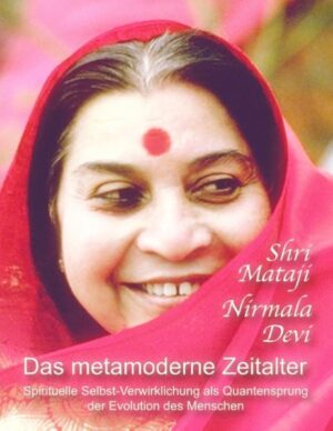 Shri Mataji Nirmala Devis 'Metamodernes Zeitalter' ist ein liebevoll geschriebenes und zugleich verpflichtendes und kraftvolles Buch. Es beschreibt einen real greifbaren spirituellen Durchbruch für das 21. Jahrhundert: Die spontane Selbst-Verwirklichung durch 'Sahaja Yoga' ermöglicht den Zugang zu einer neuen Dimension des menschlichen Bewusstseins. Geschrieben von einer Kandidatin für den Friedensnobelpreis und einer der größten Stimmen der Spiritualität, bietet der Text tiefe Einsichten in die Krisen unserer modernen Zeit und darüber hinaus Lösungen für ihre zugrundeliegenden Ursachen.