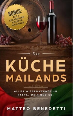 La dolce Vita: "Die Küche Mailands" Das Kochbuch für die Lebensart der Mailänder Wer kennt nicht den Begriff "la dolce vita" und denkt sofort an die großen italienischen Städte wie Mailand mit seinen kulinarischen Spezialitäten, dem Klima und der tollen Landschaft. Mit dem Wissen rum um Pasta, Wein und alles was die Lebensfreude aus Mailand ausmacht, werden Sie in jeder Gesellschaft zum Mittelpunkt. Nicht nur dann, wenn es um gutes Essen und die mailändische Lebensart geht. Erfahren Sie alles über die vielen Pastasorten und deren Unterschiede und Spezialitäten. Lassen Sie sich nichts mehr vormachen wenn es rund um den Weinbaun in und Weine aus Mailand geht. Neben unverzichtbaren Fun Facts, Beispielen, Geschichten und vielen nützlichen Tipps für den Restaurantbesuch gibt es als Bonus die 7 wirklich beliebtesten und besten Rezepte für die Gerichte, mit denen Sie in jedem Italien-Koch-Wettbewerb ganz vorne landen würden. Wie wäre es mal einfach die Bewunderung Ihrer Gäste geniessen zu können. Viel Spass beim Lesen und Nachkochen.