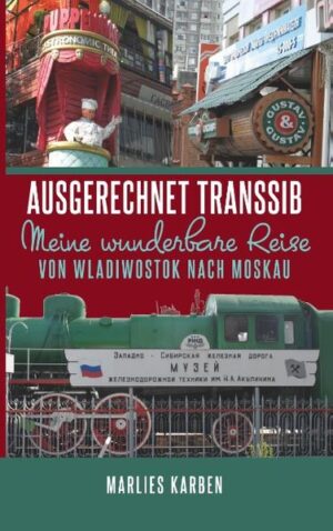 Wladiwostok – guten Tag! Dobri Djen! Jetzt bin ich also angekommen. Ich war auf allen bewohnten Kontinenten, und viele Städte haben mir sehr gut gefallen, aber hier spüre ich sofort das gewisse Etwas. Eine Erklärung dafür habe ich nicht. Aber so ist das eben mit Gefühlen … Supercity Moskau – Metropole Europas! Das wunderschöne Moskau ist nicht einfach eine Stadt, es ist mit seinen über elf Millionen Einwohnern die Metropole Europas. Ein erster Spaziergang zum Roten Platz. Wahnsinn! Super! Toll! Ist hier eigentlich halb China unterwegs? Ich laufe überall herum und lasse die Eindrücke auf mich wirken. Ich bin so begeistert, ich kann es kaum in Worte fassen. Moskau – hier bin ich! Wer hat nicht schon von der Transsibirischen Eisenbahn gehört? Wer allerdings einen Transsibirienexpress oder einen Eisenbahnzug erwartet, der sucht vergebens. Denn die Transsibirische Eisenbahnlinie ist kein Zug, sondern eine 9288 Kilometer lange Bahnstrecke, die 1916 fertig erbaut wurde. Die Autorin schreibt über persönliche Erfahrungen und Abenteuer während einer individuell geplanten Reise quer durch Russland und Sibirien, von Wladiwostok nach Moskau – eine Mischung aus Erlebnissen und Fakten, Schilderungen aus Geschichte mit unglaublich vielen deutschen Spuren, Kultur und Geografie sowie aus dem konkreten Leben und Alltag der Menschen. Wer in Russland den Menschen auf Augenhöhe begegnet, erlebt eine unvergessliche Gastfreundschaft, Herzenswärme und Hilfsbereitschaft. Reiseziele zwischen Wladiwostok und Moskau: Vorsicht vor dem Charme von Chabárowsk! Jakutsk – die kälteste Großstadt der Welt Tschitá in Transbaikalien Ulan-Ude – Buddhismus in Burjatien Irkutsk – das ehemalige Paris Sibiriens Nowosibirsk – die wunderschöne Stadt Tomsk – ein Kunstwerk aus Holz Krasnojarsk – die schöne Stadt am Jenissej – von hier kommt also Helene Fischer Jekaterinburg – die Stadt des Zarenmordes Perm – die Stadt Doktor Schiwagos Nischni Nowgorod – die reiche Stadt an der Wolga – mit dem Geburtshaus Maxim Gorkis