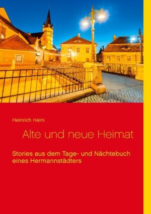 Der vorliegende Erzählband bietet Spannung wortwitzig dargestellt. 77 Episoden aus dem Leben des Autors Heinrich Heini geben Aufschluss über die alte Heimat Hermannstadt / Siebenbürgen / Rumänien und über die neue Heimat Freiburg / Allgäu / Bodensee / Deutschland und die Welt. Immer wieder kreuzen aberwitzige Situationen seinen Lebensweg, Situationen, die erlebt werden bzw. überlebt werden müssen. Die Stories umspannen sieben Jahrzehnte, mehrere politische Staatsordnungen, fünf Kontinente und unzählige Länder.