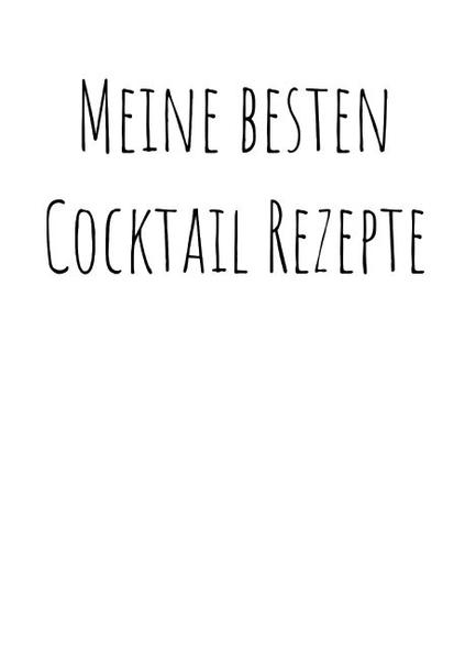 Trage deine 212 leckersten Cocktail Rezepte in dieses Ringbuch für Cocktailrezepte zum Selberschreiben ein. Die Doppelseite Glaskunde illustriert mehr als 30 der wichtigsten Glasvarianten und beschreibt deren Verwendung. Die Seiten der Kaffeekunde bieten praktische Anleitungen zur Zubereitung von mehr als 30 Kaffeevarianten! Das Inhaltsverzeichnis und das anlegbare Register helfen dir dabei deine liebsten Rezepte zu ordnen! Die Rezeptseiten bestehen aus weißen, linierten Seiten. Die Maße des Buches betragen 21cm x 29,7cm, dies entspricht dem DIN A4 Format. Es ist mit einer Ringbindung gebunden.