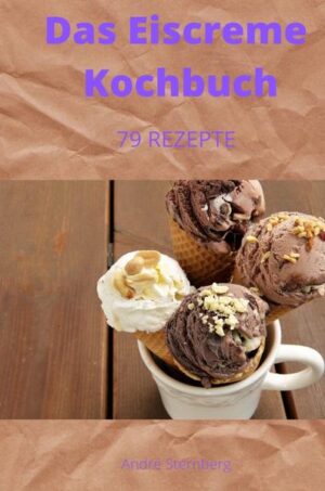 Das Eiscreme Kochbuch 79 Rezepte Unsere 79 besten & heiß geliebten Eis Rezepte in einem Kochbuch zusammengefasst Sind Sie heiß auf Eis? Dann stellen Sie Ihre Lieblings Sorte doch einfach selbst her! Denn mit den 79 heiß geliebten Rezepten in diesem Buch ist es selbst für Anfänger kinderleicht, leckeres Eis zu Hause herzustellen. Egal, ob Fruchteis, cremiges Milcheis, frische Ideen mit Joghurt oder leichte Sorbets, hier findet jeder seinen Eis-Favoriten. Auch heiß geliebte Klassiker wie Schoko- und Vanilleeis finden Sie in diesem ultimativen "Eiscreme Kochbuch". Außerdem finden Sie hier die neuen Trend Kreationen, die erfrischend anders sind.