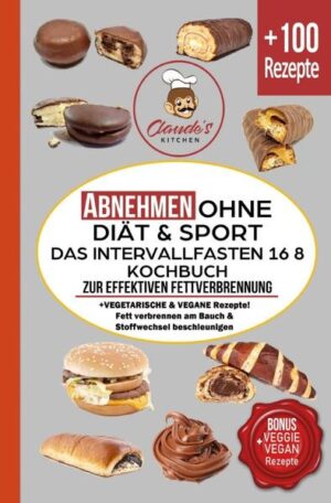 Abnehmen ohne Diät & Sport(inkl. Vegetarier & Veganer Rezepte) Was erwartet Sie in diesem Buch? (ACHTUNG: Zusammenfassung in nur EINEM SATZ) Wer sich die Artikelbeschreibung komplett ersparen möchte, für diejenigen versuche ich mein Buch in einem Satz zusammenzufassen: Sie machen eine Diät OHNE ES ZU MERKEN, bzw. OHNE AUF IHRE GEWOHNTEN GERICHTE VERZICHTEN ZU MÜSSEN! Für diejenigen, die eine ausführlichere Anleitung wünschen, werde ich in diesem Text eine knappe Einführung in meinem Buch schenken. Wie bereits angedeutet, bekommen Sie hier genau die Kochrezepte serviert, die Sie in der Regel vermeiden sollten, jedoch in einer gesunden Variante, wo diese ohne Konsequenzen verzehrt werden können. Sie machen quasi „keine Diät“ und können z.B. trotzdem von einer Gewichtsreduktion profitieren und, oder Muskulatur aufbauen, genauso können Sie sich auch einfach nur gesund ernähren, ohne dadurch auf irgendeiner Art und Weise darunter zu leiden. Genau deswegen habe ich dieses Buch geschrieben, denn hier bekommen Sie ALLE GERICHTE die Sie in einer Diät„nicht essen dürfen“ jedoch in einer GESÜNDEREN Variante auf einem Silber Tablet, bzw. innerhalb eines E-Book, oder Taschenbuch serviert. Welche Rezepte kommen vor? (Beispiele)? GESUNDE VARIANTEN VON: Brote, Brötchen, Baguette-Sandwiches Pfannkuchen VEGGIE & VEGANE Aufstriche Focaccia Pizza Frikadellen Falafel Döner (Veggie Sandwich) Pasta, Gnocchi Lasagne Kartoffelpuffer VEGGIE Burger, Kroketten Kibbeh Süßspeisen: z.B. Pudding, Eiscreme Gebäck wie: Apfeltaschen, Amerikaner, und Schokoladensorten (Ersatz für sehr bekannte Schokoriegel-Sorten) Herzlichst, Ihr Claude’s Kitchen Team.