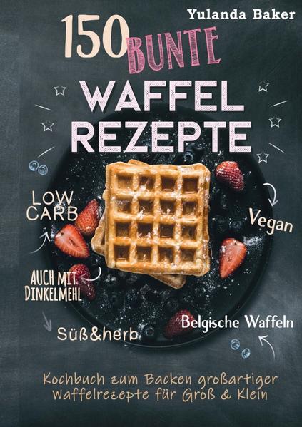 150 Bunte Waffel Rezepte von mir, Yulanda Baker, ist entstanden, weil ich Waffeln einfach liebe. Dieses Kochbuch zum Backen großartiger Waffelrezepte für Groß & Klein bietet Abwechslung, bunte Rezepte & Leckereien aus verschiedenen Ländern. Alles dreht sich rund um Waffeln. Lieber Leser & liebe Leserin, ich freue mich, dass Sie sich für mein Waffel Rezeptebuch entschieden haben und möchte mich ganz herzlich bei Ihnen bedanken. Lieben Sie Waffeln auch so sehr wie ich?Es lässt sich nicht leugnen: Ich liebe Waffeln! Den ganzen lieben Tag lang könnte ich Waffeln essen, zubereiten und an neuen großartigen Rezepten herumfeilen. Es bestehen unendliche viele Möglichkeiten, um Waffeln zuzubereiten. Die einen mögen lieber süße Waffeln und wiederum andere Menschen werden bei herben Waffelrezepten schwach.In diesem Buch finden Sie 150 verschiedene Waffelrezepte für jeden Geschmack. Es sind vor allem folgende Waffelrezepte enthalten: • Klassische Waffelrezepte süßer Art• Rumwaffeln• Französische Waffeln• Belgische Waffeln• Amerikanische Waffeln• Low Carb Waffeln• Vegane Waffeln• Herbe Waffelrezepte mit Fleisch• Herbe vegetarische Rezepte• Waffeln für Kinder• Desserts veganer Art Lasse Sie sich überraschen, was die Welt der Waffel Rezepte alles zu bieten hat. Sie reicht von süß und typisch bekannter Waffel bis hin zur außergewöhnlichen Waffel, welche sogar noch Low Carb ist. In meinem Buch finden Sie 150 bunte Waffel Rezepte, die das Lebe versüßen und auch ebenfalls für herzhaften Genuss und großartige Gaumenfreuden Sorgen. Guten Appetit & viel Vergnügen beim nachmachen! Herzlichst,Ihre Waffelliebhaberin, Yulanda Baker.