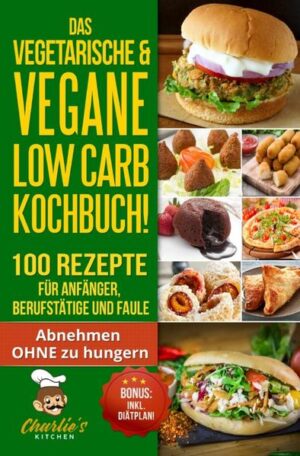 VEGGIE! - Abnehmen OHNE zu hungern (inkl. Diätplan) Was erwartet Sie in diesem Buch? (ACHTUNG: Zusammenfassung in nur EINEM SATZ) Wer sich die Artikelbeschreibung komplett ersparen möchte, für diejenigen versuche ich mein Buch in einem Satz zusammenzufassen: Sie machen eine Diät OHNE ES ZU MERKEN, bzw. OHNE AUF IHRE GEWOHNTEN GERICHTE VERZICHTEN ZU MÜSSEN! Für diejenigen, die eine ausführlichere Anleitung wünschen, werde ich in diesem Text eine knappe Einführung in meinem Buch schenken. Wie bereits angedeutet, bekommen Sie hier genau die Kochrezepte serviert, die Sie in der Regel vermeiden sollten, jedoch in einer gesunden Variante, wo diese ohne Konsequenzen verzehrt werden können. Sie machen quasi „keine Diät“ und können z.B. trotzdem von einer Gewichtsreduktion profitieren und, oder Muskulatur aufbauen, genauso können Sie sich auch einfach nur gesund ernähren, ohne dadurch auf irgendeiner Art und Weise darunter zu leiden. Genau deswegen habe ich dieses Buch geschrieben, denn hier bekommen Sie ALLE GERICHTE die Sie in einer Diät„nicht essen dürfen“ jedoch in einer GESÜNDEREN Variante auf einem Silber Tablet, bzw. innerhalb eines E-Book, oder Taschenbuch serviert. Welche Rezepte kommen vor? (Beispiele)? VEGANE & VEGETARISCHE VERSIONEN VON: Brote, Brötchen, Baguette-Sandwiches Pfannkuchen VEGGIE & VEGANE Aufstriche Focaccia Pizza Frikadellen Falafel Döner (Veggie Sandwich) Pasta, Gnocchi Lasagne Kartoffelpuffer VEGGIE Burger, Kroketten Kibbeh Süßspeisen: z.B. Pudding, Eiscreme Gebäck wie: Apfeltaschen, Amerikaner, und Schokoladensorten (Ersatz für sehr bekannte Schokoriegel-Sorten) Herzlichst, Ihr Charlie’s Kitchen Team.