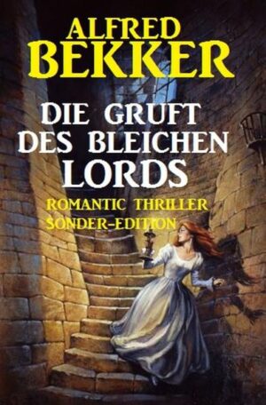 Die Gruft des bleichen Lords von Alfred Bekker Romantic Thriller Sonder- Edition mit einem Titelbild von Firuz Askin. Der Umfang dieses Buchs entspricht 100 Taschenbuchseiten. Eine junge Frau gerät in den Bann okkulter Mächte, als sie die Stellung als Verwalterin eines Landguts antritt - und der geheimnisvolle bleiche Lord wirft seinen dunklen Schatten auf sie...