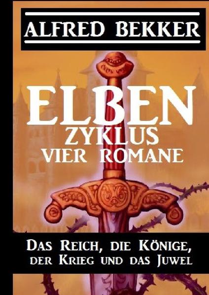 Alfred Bekker Elben-Zyklus - Vier Romane: Das Reich, die Könige, der Krieg und das Juwel Dieses Buch enthält die Bände DAS REICH DER ELBEN, DIE KÖNIGE DER ELBEN, DER KRIEG DER ELBEN und DAS JUWEL DER ELBEN aus dem Elben-Zyklus von Alfred Bekker Einst hatten die Elben die Welt der Sterblichen verlassen, um eine neue friedliche Heimat zu finden. Aber auch ihr neues Reich ist bedroht: von den grausamen Armeen Xarors. Die letzte Hoffnung ruht auf den Zwillingen aus dem Geschlecht des Elbenkönigs Keandir. Doch ihre Mutter war ein Geschöpf der Finsternis. Über den Autor: Alfred Bekker ist Autor zahlreicher Fantasy-Romane und Jugendbücher. Seine Bücher um DAS REICH DER ELBEN, die DRACHENERDE-SAGA und die GORIAN-Trilogie machten ihn einem großen Publikum bekannt. Im Bereich des Krimis war er Mitautor von Romanserien wie Kommissar X und Jerry Cotton. Außerdem schrieb er Kriminalromane, in denen oft skurrile Typen im Mittelpunkt stehen wie in den Titeln MÜNSTERWÖLFE, EINE KUGEL FÜR LORANT, TUCH UND TOD, DER ARMBRUSTMÖRDER und zuletzt in dem Roman DER TEUFEL AUS MÜNSTER, in dem er einen Helden aus seinen Fantasy-Romanen zum Ermittler in einer sehr realen Serie von Verbrechen macht.