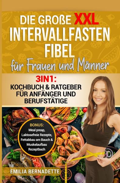 Dieses 2in1 Ratgeber & Kochbuch ist ein Geschenk an alle, die sich mit der gesunden Ernährung beschäftigen und keine Lust haben, lange in der Küche zu stehen oder Zutaten suchen zu müssen. Die Zutaten in diesem Buch sind völlig leicht & simpel zu finden und Preiswert. Ohne komplizierte Zubereitungen und dennoch ein Genuss. Diese und weitere Gründe haben mich dazu bewegt dieses Buch zu schreiben und Ihnen diese Informationen als Mehrwert anbieten zu können. Lassen Sie mich eine Einführung mit den wichtigsten Punkten und interessanten Fakten präsentieren. Ob für Singles, oder die ganze Familie, hier ist für jeden etwas dabei. Kleine Einblicke in das Buch, diese Bereiche erwarten Sie •Grundbasics (Fastenarten) •Gesund abnehmen ohne hungern •Stoffwechsel beschleunigen •Grundrezepte (Vegge & Vegan freundlich) •Gluten-Laktose freie Rezepte •Gesunde „Fast-Food“ Rezepte •Meal-Preap Rezepte Bonusteil: •Vor & Nachteile (das Unerwähnte) •Micro & Makronährstoffe •Intervall & Keto •Ausdauersport •Muskelaufbau •Yoga •Tipps & Tricks Wir wünschen Ihnen viel Spaß beim Ausprobieren der Rezepte und hoffen Sie können die gewonnene Zeit sinnvoll nutzen.