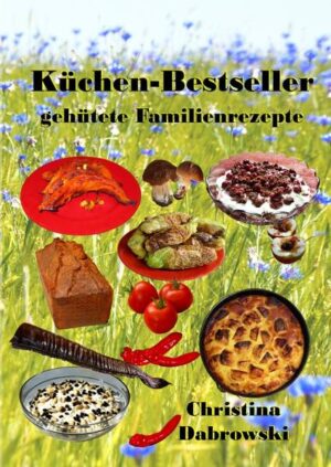 "Küchen-Bestseller - geütete Familienrezepte" ist ein ganz besonderes Kochbuch, welches nicht nur auf lange Familientraditionen aufbaut, sonder auch ein breites Spektrum an lukullischen Köstlichkeiten bietet. Es beinhaltet Rezepte für Suppen, Salate, Soßen, Haupgerichte, Beilagen, Süßspeisen, Kuchen, Kekse bis hin zu Anleitungen für die Herstellung von Likören. Zudem wird beschrieben, wie man aus Obst einen guten Tropfen (Wein) zaubern und mit relativ wenig Mühe sein eigenes Brot backen kann. Wer dann noch Lust und Laune verspürt, darf sich auch mit der Herstellung von eigenem Sauerkraut oder dem Räuchern von (vieleicht selbst gefangenen) Fischen befassen. Man sagt, dass die Liebe durch den Magen geht. Oder, wie es ein anderer Philosoph formulierte: „Der Mensch ist, was er isst.“! Die folgende Rezepte sind zu hundert Prozent zu empfehlen. Sie haben, wie so vieles im Leben, einen historischen Ursprung und waren bereits rudimentär vor hunderten von Jahren in einem Kochtopf versteckt. Nun sind sie geborgen und nachgekocht worden, um sie letztendlich dahingehend zu verfeinern, dass aus ihnen Highend-Produkte wurden. Keines der folgenden Menüs lässt sich auch nur um ein My verbessern. Kocht sie nach, genießt und schweigt still, denn sie unters Volk zu mischen, hieße: Perlen vor die Säue zu werfen! Wandelt fortan auf dem Pfade des Hochgeschmacks und gebt diesen Anspruch nie wieder auf. Dann gehört ihr zu den glücklichsten Menschen dieser Welt.